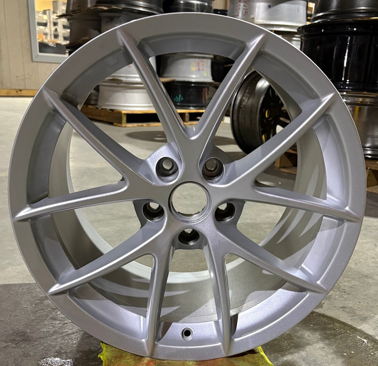19x12" Chevrolet Corvette Z06 Italy Speedline wheel rim Factory OEM single 5598